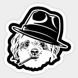 Lhasa Apso Scrapper Sticker